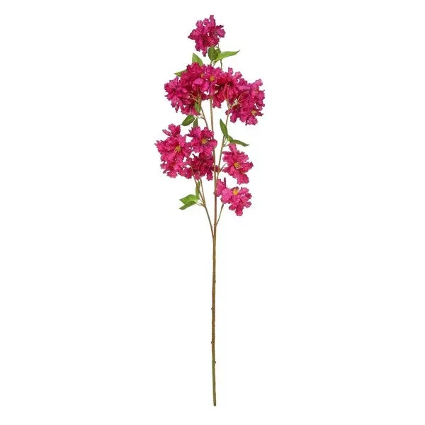 105cm Large Dark Pink Apple Tree Blossom - Single Stem Artificial Flower