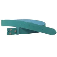 1.5in Turquoise Suede Snap Belt Strap (size 28-31),EA