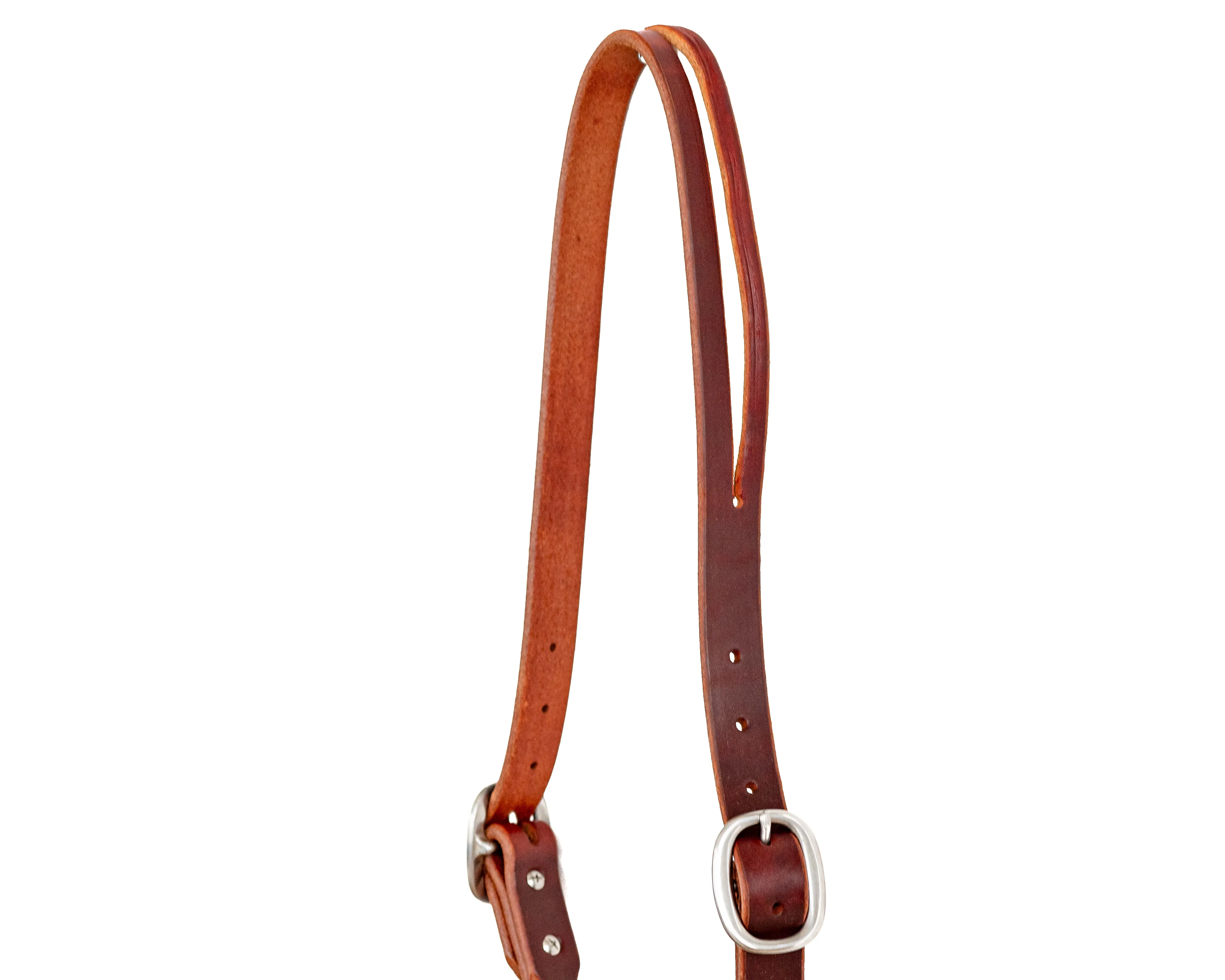 1" Double Buckle Split Ear Headstall