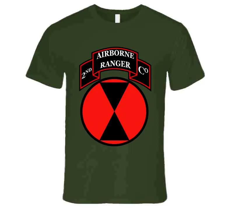 2nd Ranger Company - 7th Infantry Division - Ssi X 300 T Shirt