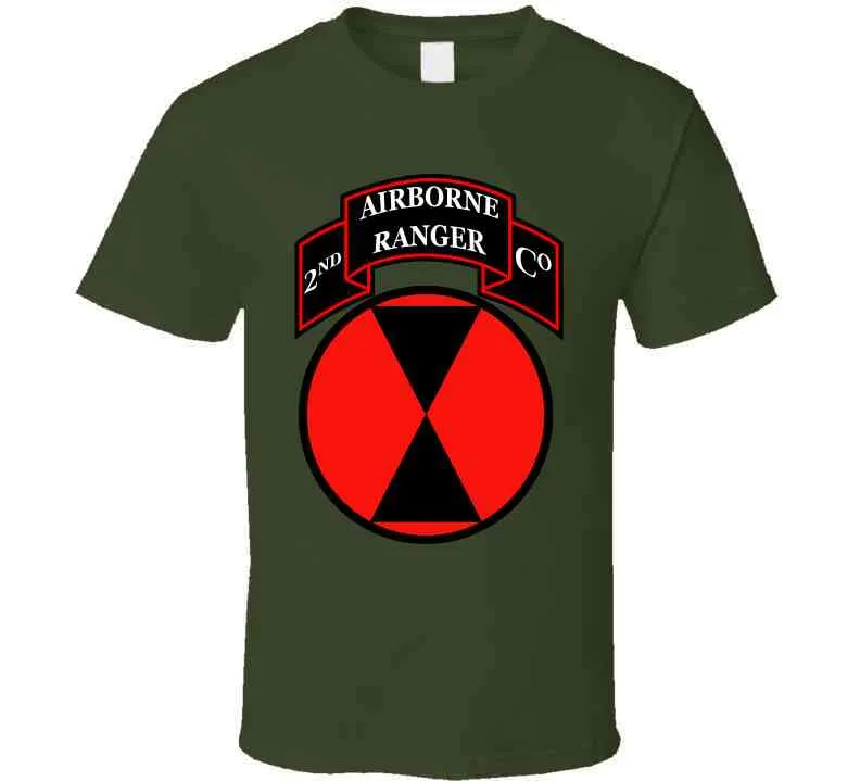 2nd Ranger Company - 7th Infantry Division - Ssi X 300 T Shirt