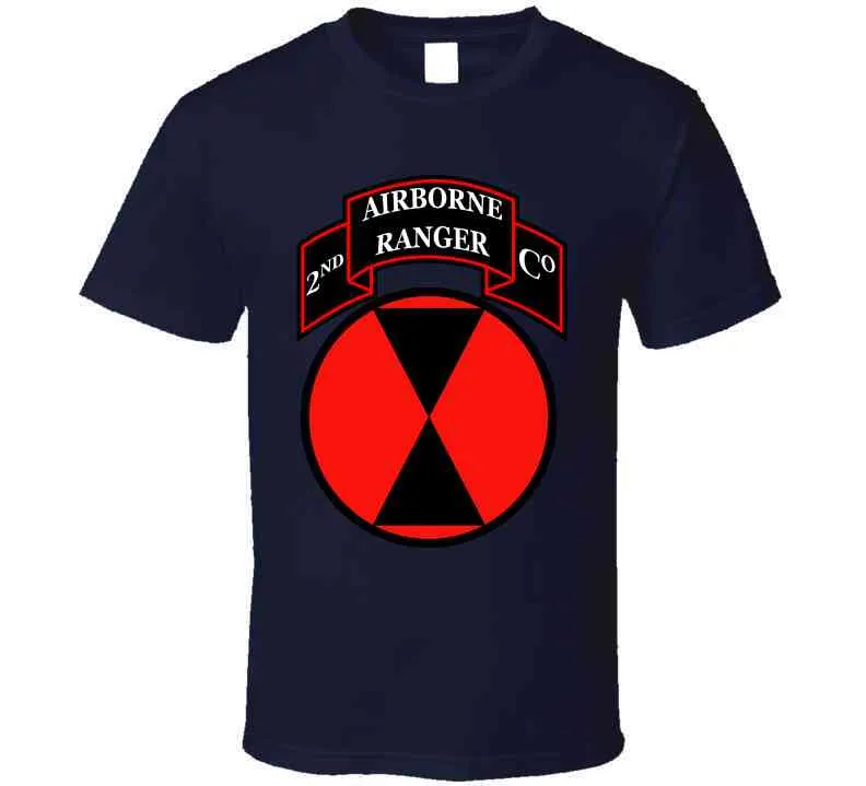 2nd Ranger Company - 7th Infantry Division - Ssi X 300 T Shirt