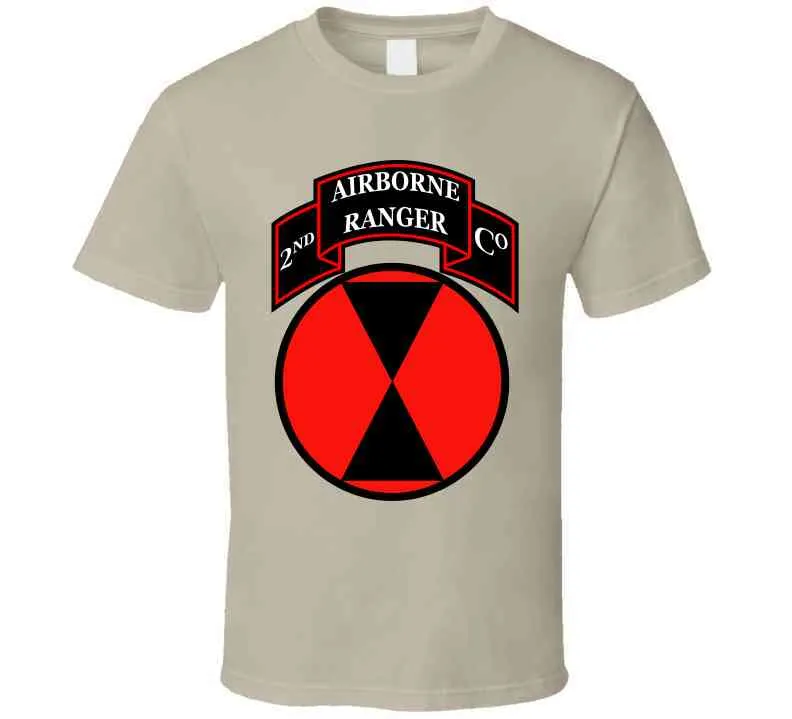 2nd Ranger Company - 7th Infantry Division - Ssi X 300 T Shirt