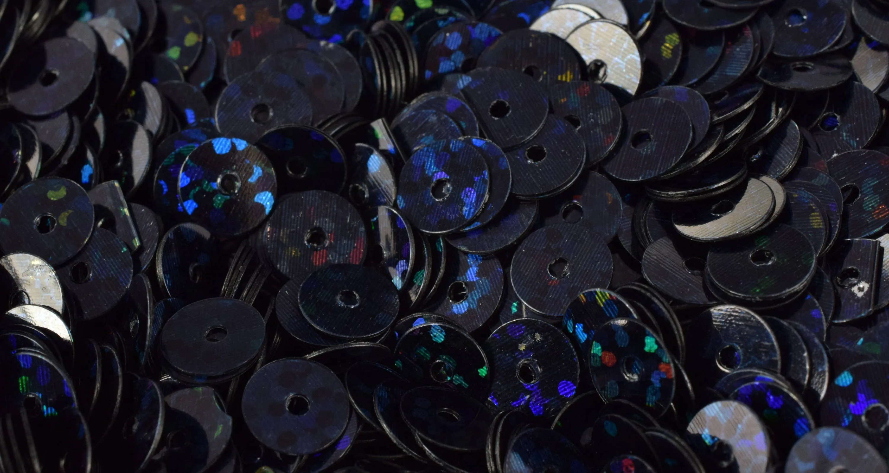 3/4/6mm Midnight Blue Black Iridescent Sequins Sheen Round Sequins/Loose Paillettes,Wholesale Sequins,Shimmering Sequin Apparel,Shoe Decor