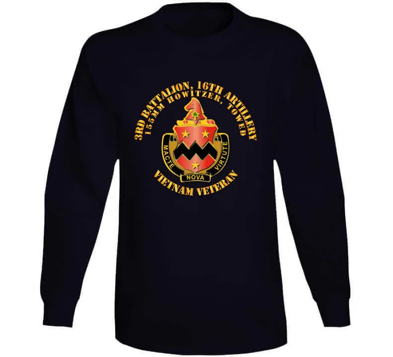 3rd Battalion, 16th Artillery 155mm Without Svc Ribbon T-shirt