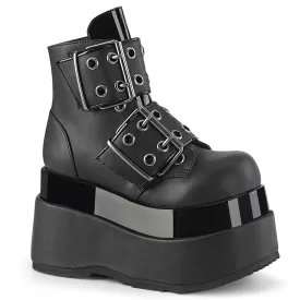 4 Inch Platform BEAR-104 Black Pu