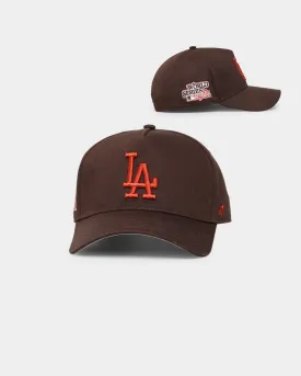 47 Brand Los Angeles Dodgers 'Caramel Chocolate' Sure Shot 47 MVP DT Snapback Brown/Caramel