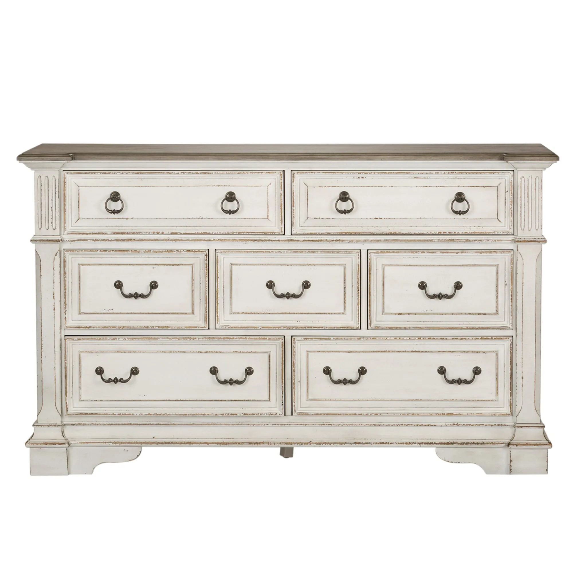 Abbey Park 520-BR31 7 Drawer Dresser