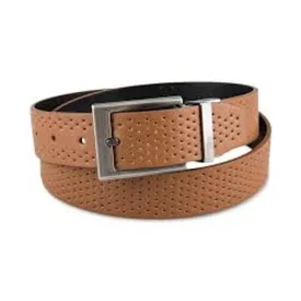 Alfani Men’s Reversible Perforated Belt in Brown/Black