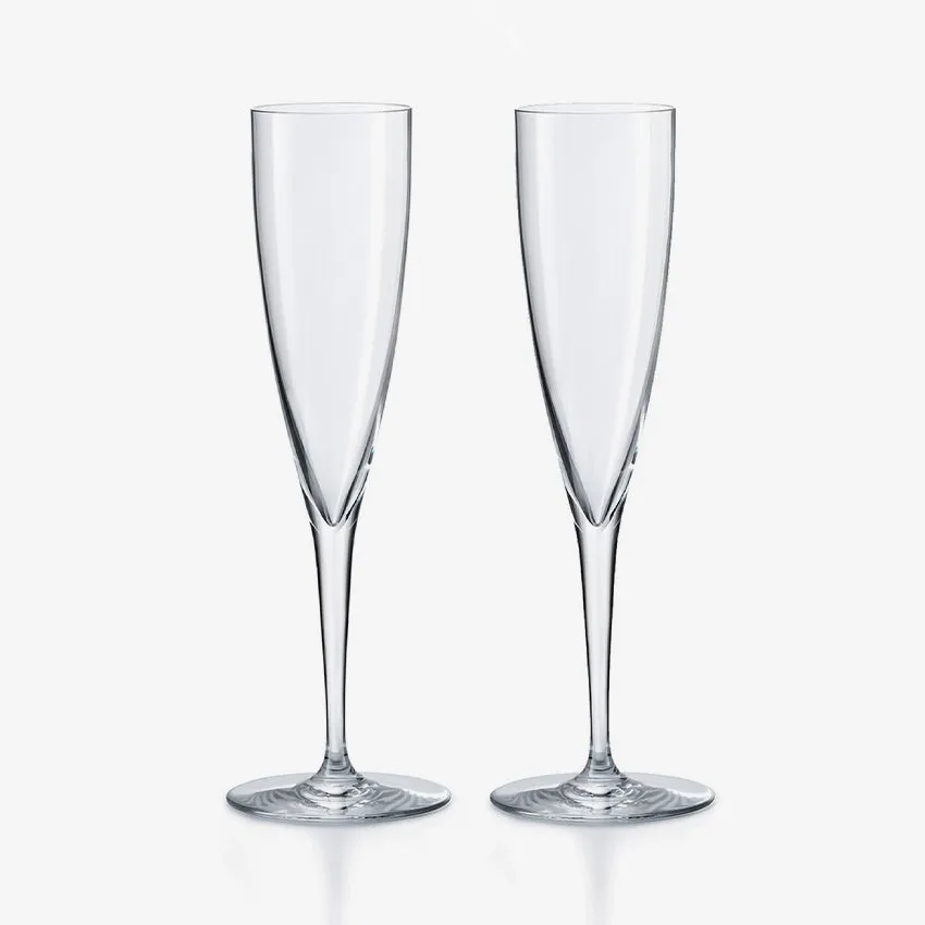 Baccarat | Crystal Dom Perignon Flute Champagne - Set of 2