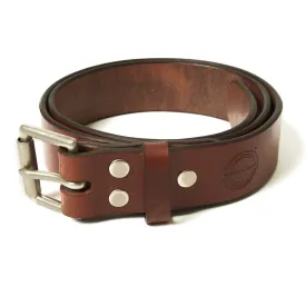 Barnes & Moore Roller Belt - Oak Bark Conker/Nickel