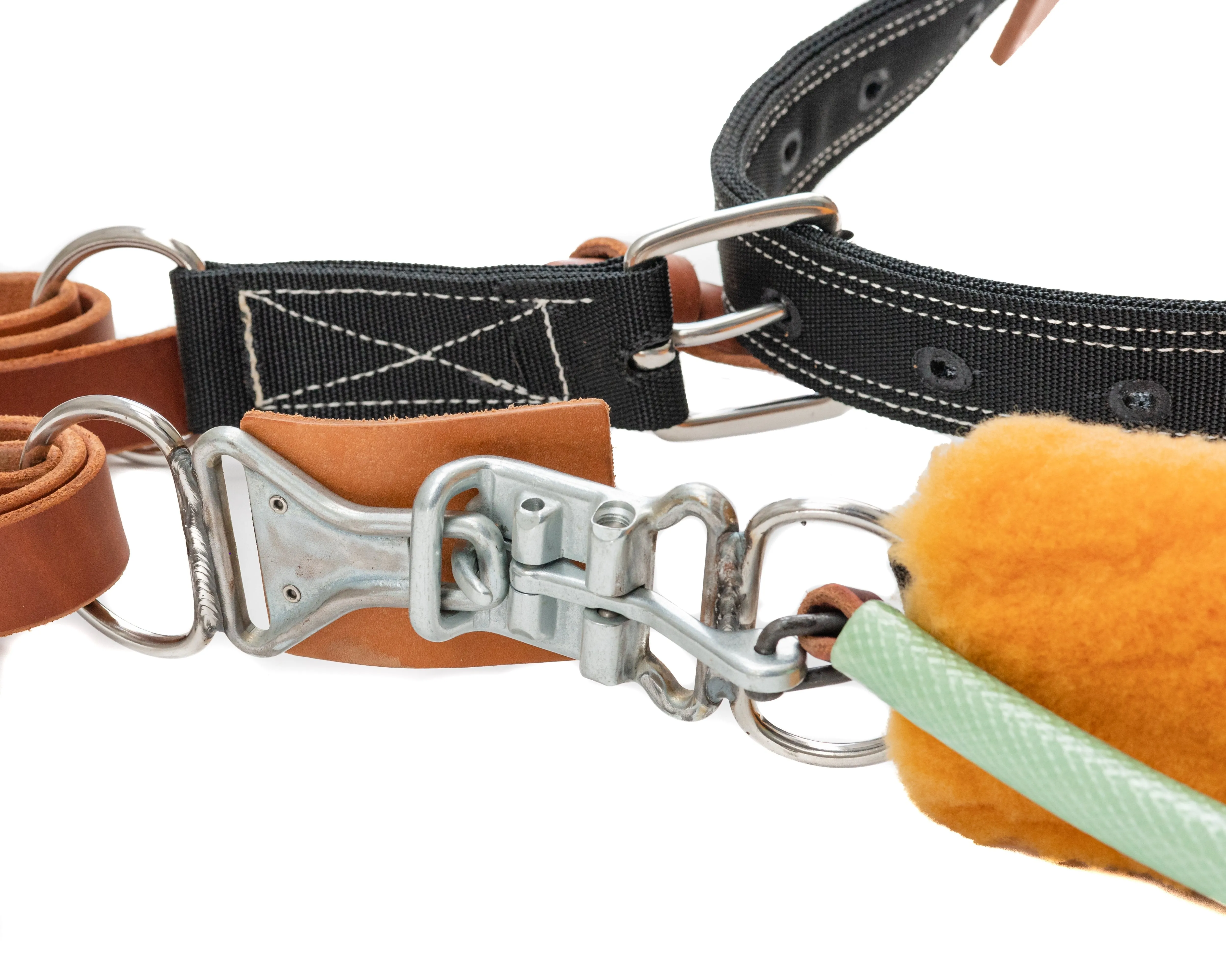 Beastmaster Nylon Single Buckle Horse Flank