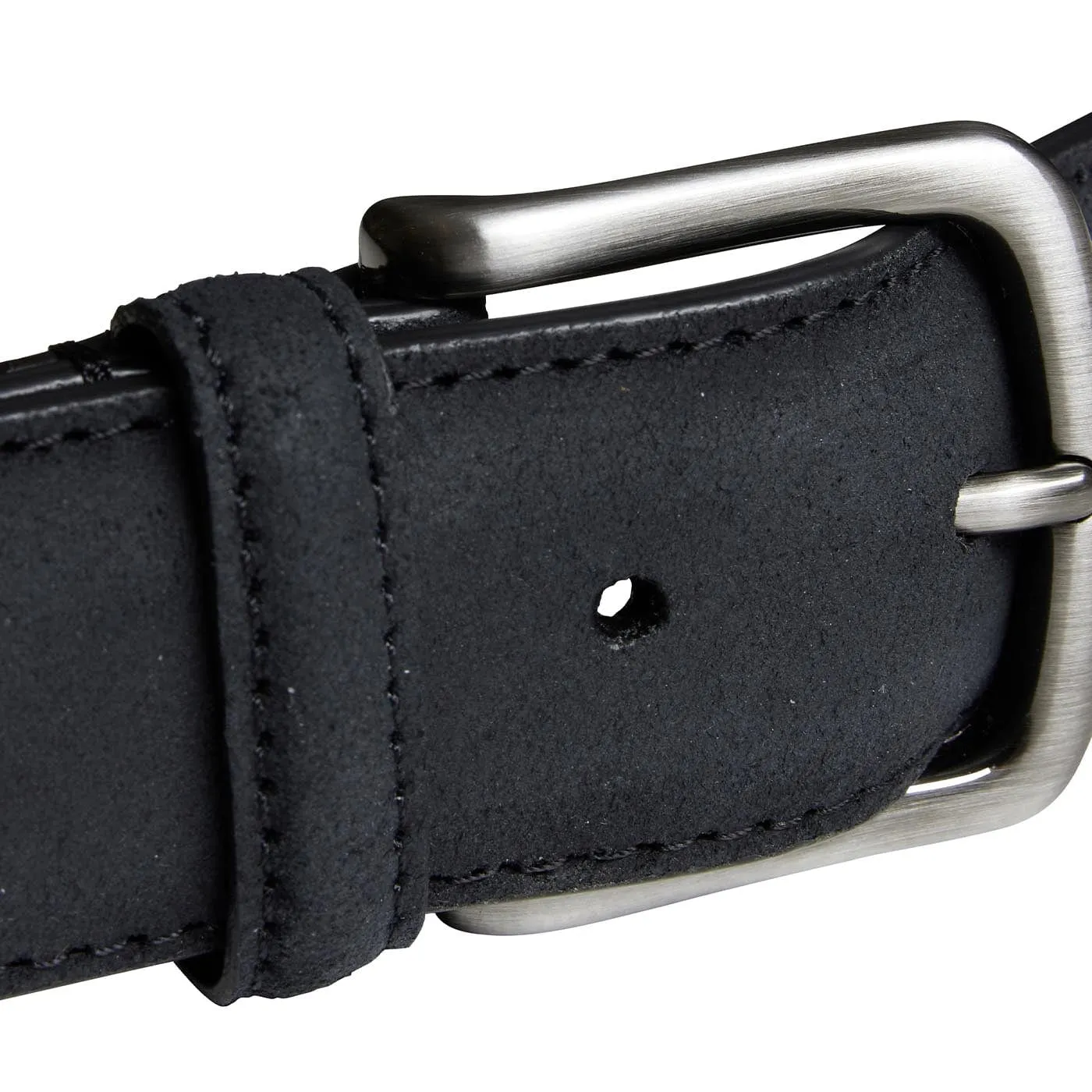 Belt Black Rough-Out Suede