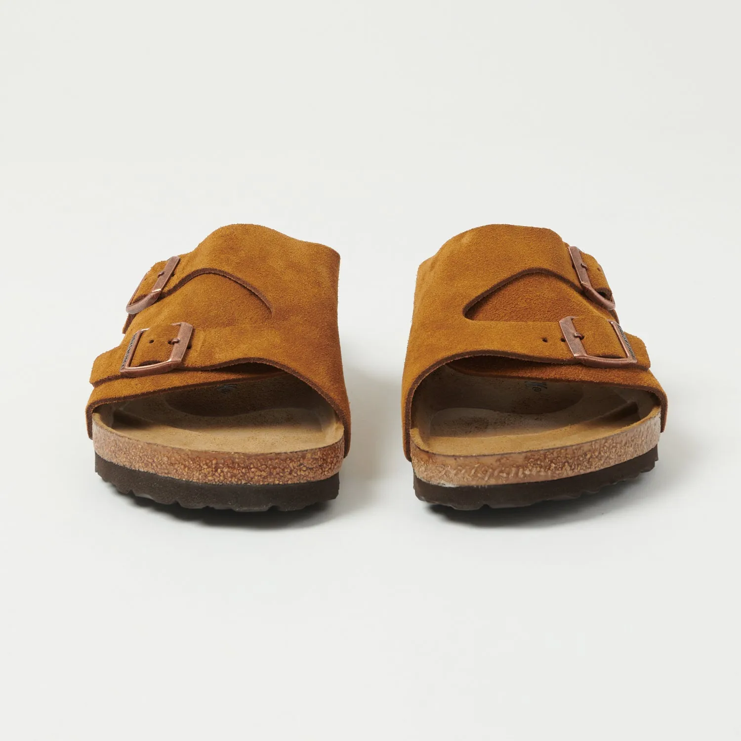 Birkenstock Zürich Suede Leather Sandal - Mink