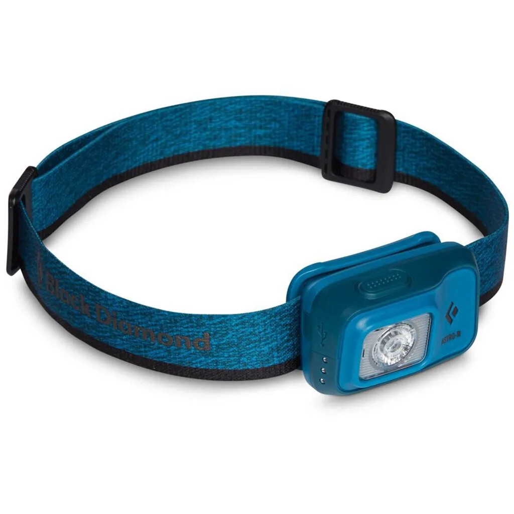 Black Diamond Astro 300 Rechargeable Headlamp, Azul