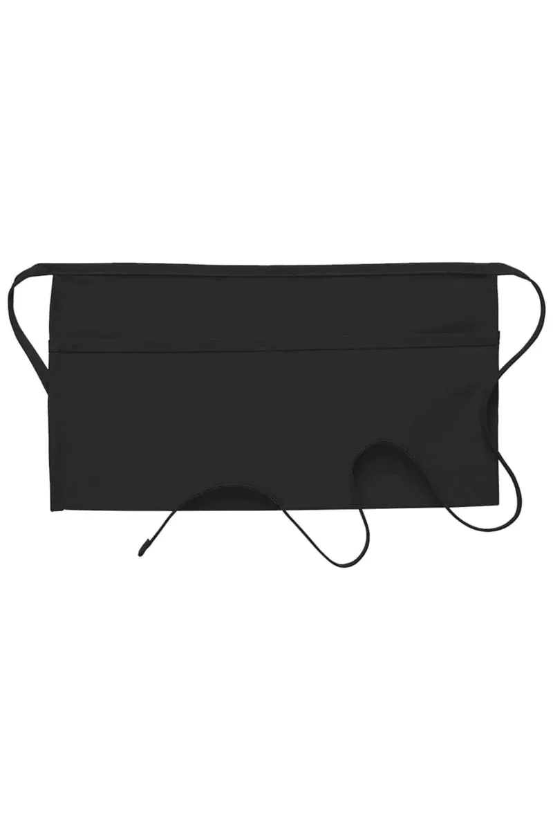 Black Standard Waist Apron (2 Pockets)