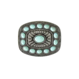 Blazin Roxx Turquoise Belt Buckle