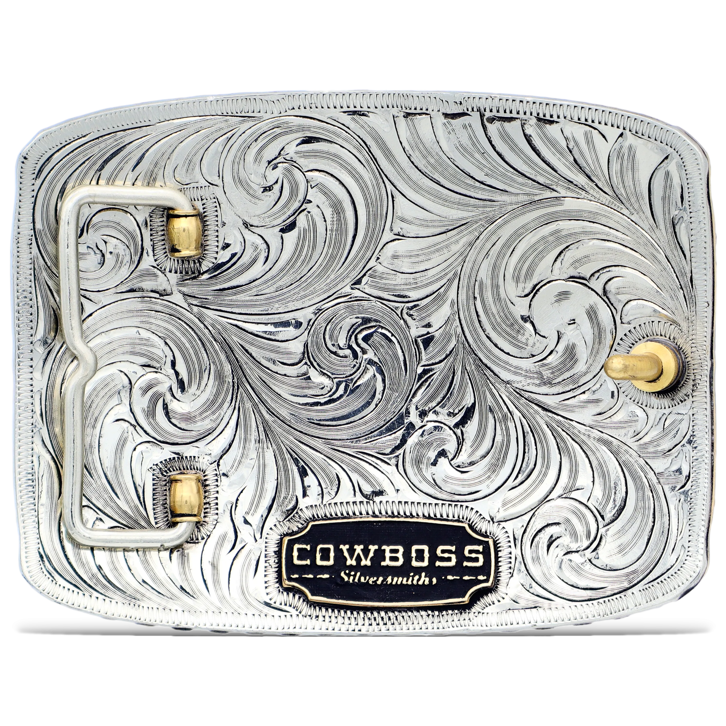 Blazing Saddles Custom Buckle