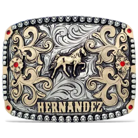 Blazing Saddles Custom Buckle