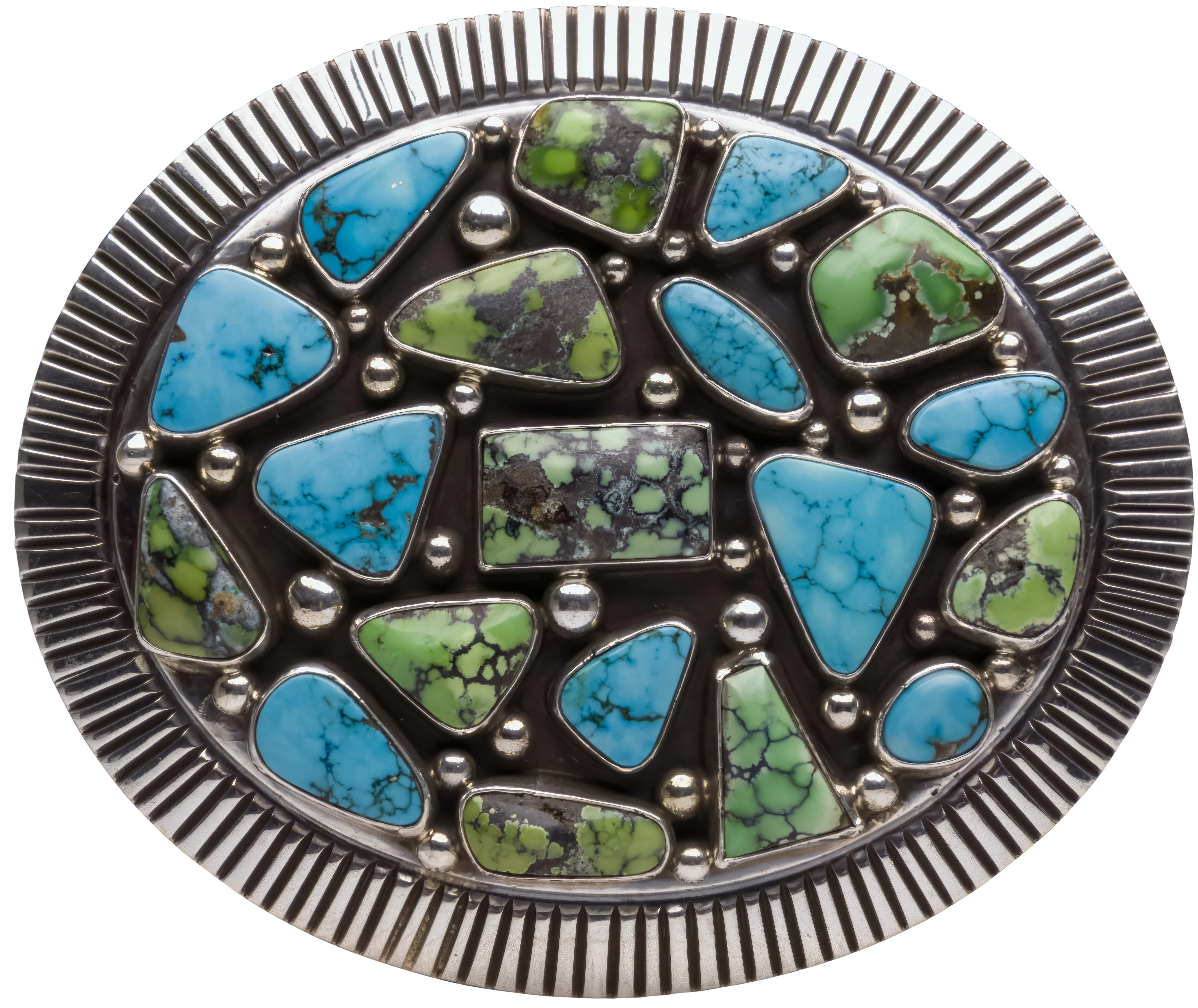 Carico Lake Turquoise  Buckle | Geraldine Yazzie