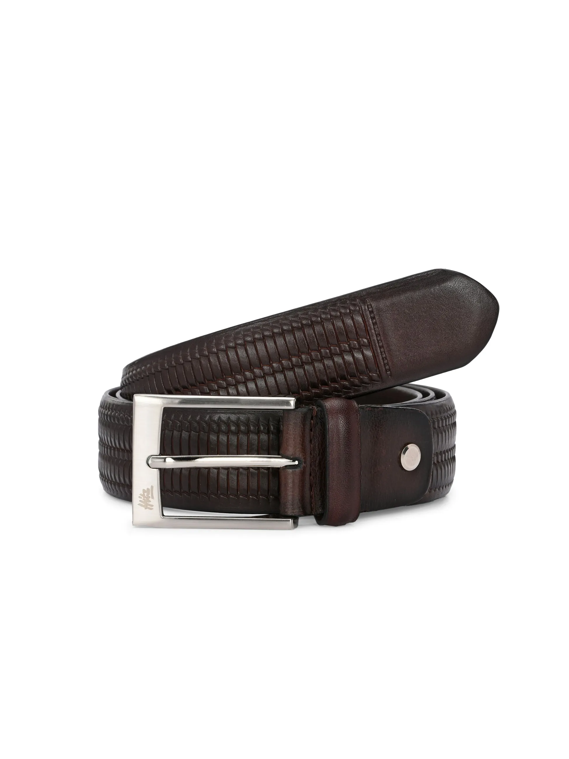 CFTD_528-Brown Leather Belt For Men's