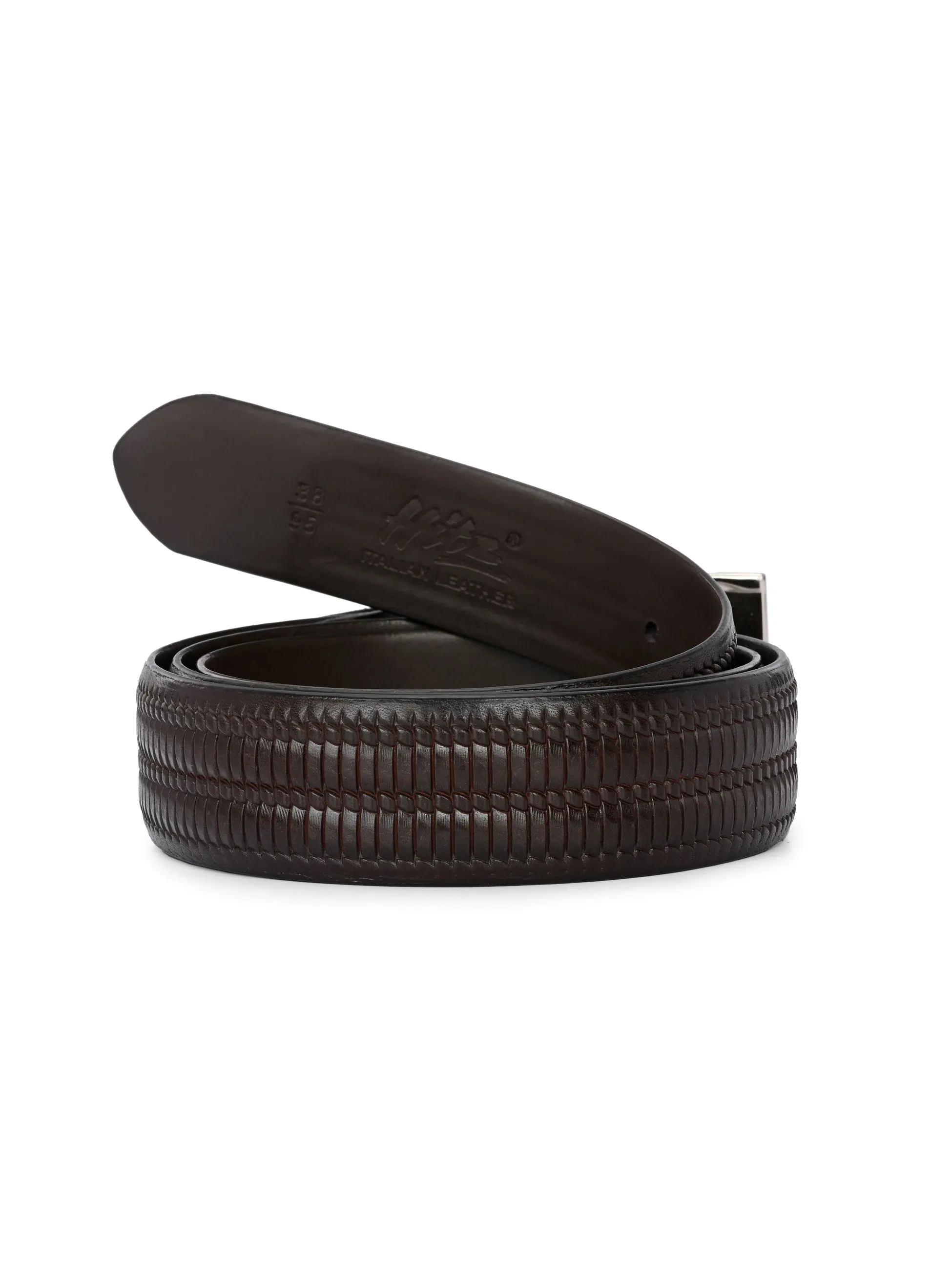 CFTD_528-Brown Leather Belt For Men's