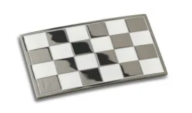 CHEQUERED FLAG BELT BUCKLE