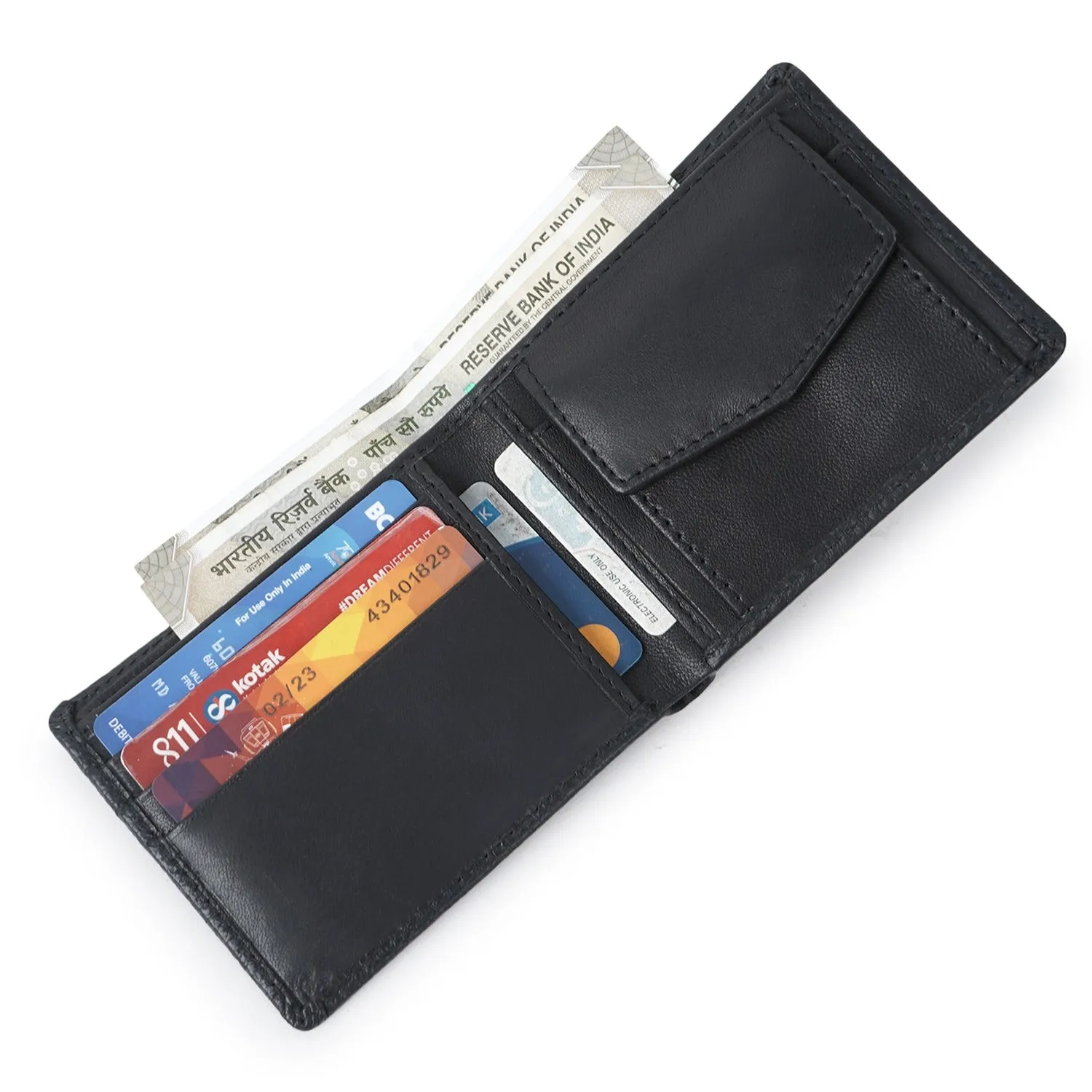 CIMONI Genuine Leather Wallet Black