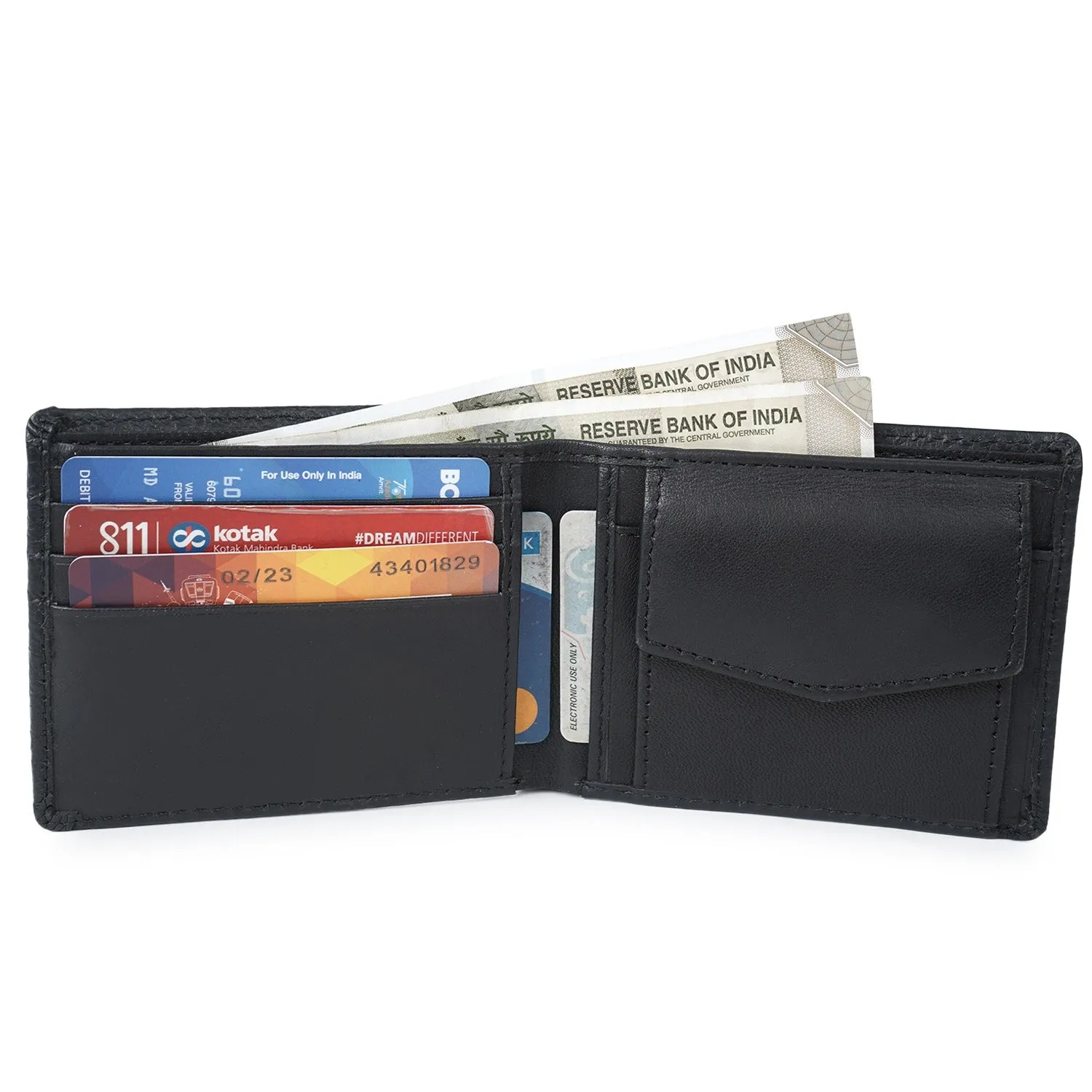 CIMONI Genuine Leather Wallet Black