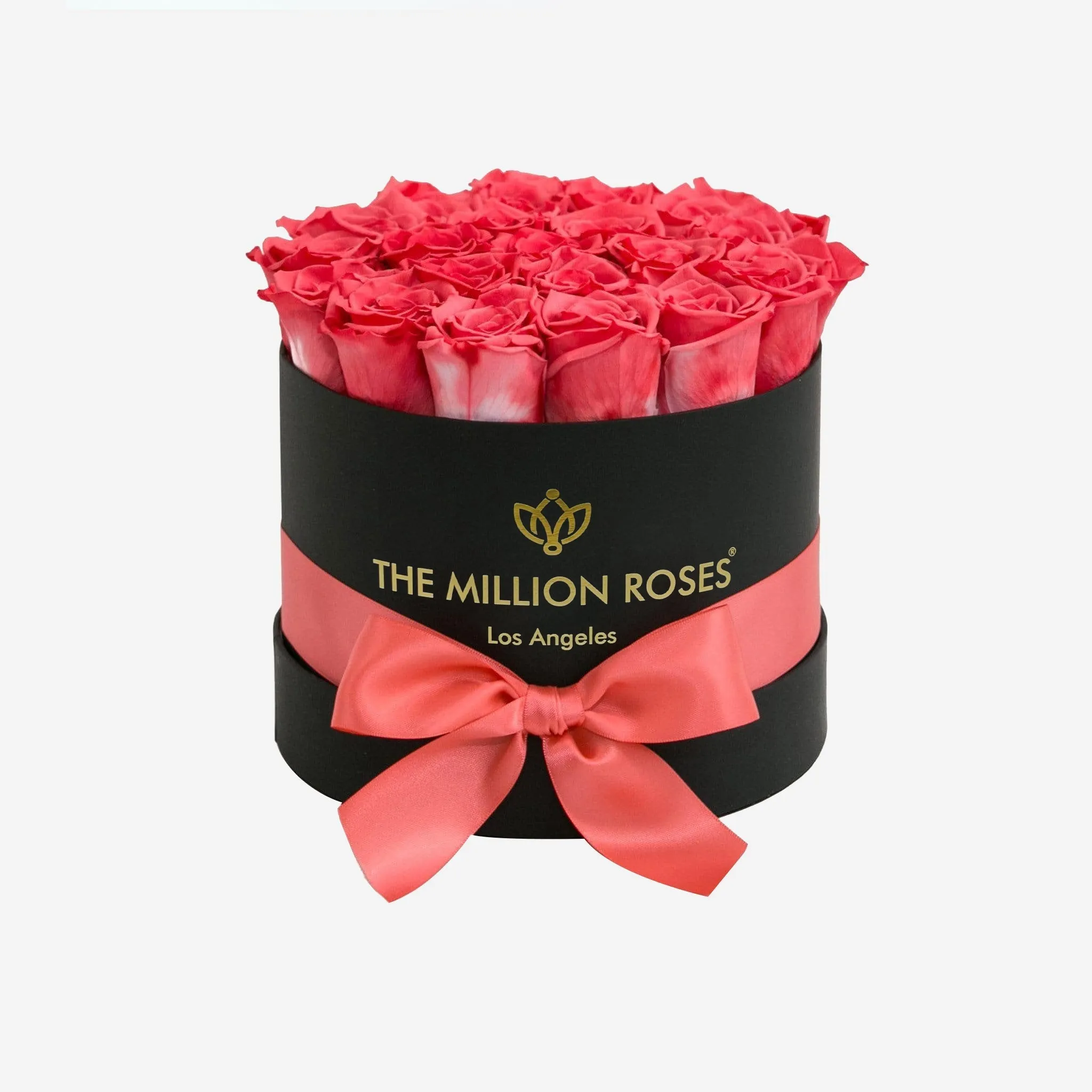 Classic Black Box | Coral Roses