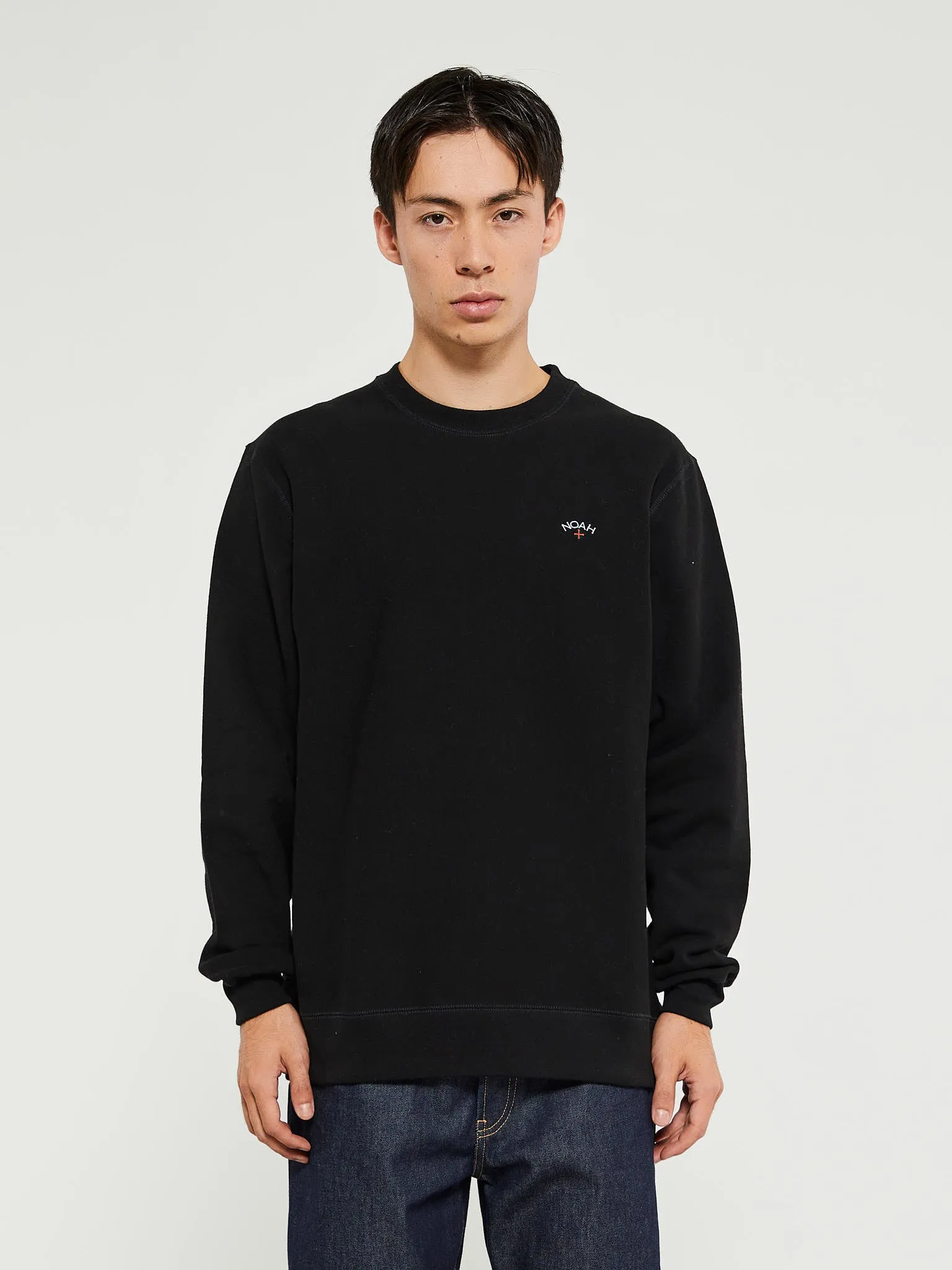 Classic Crewneck Sweatshirt in Black