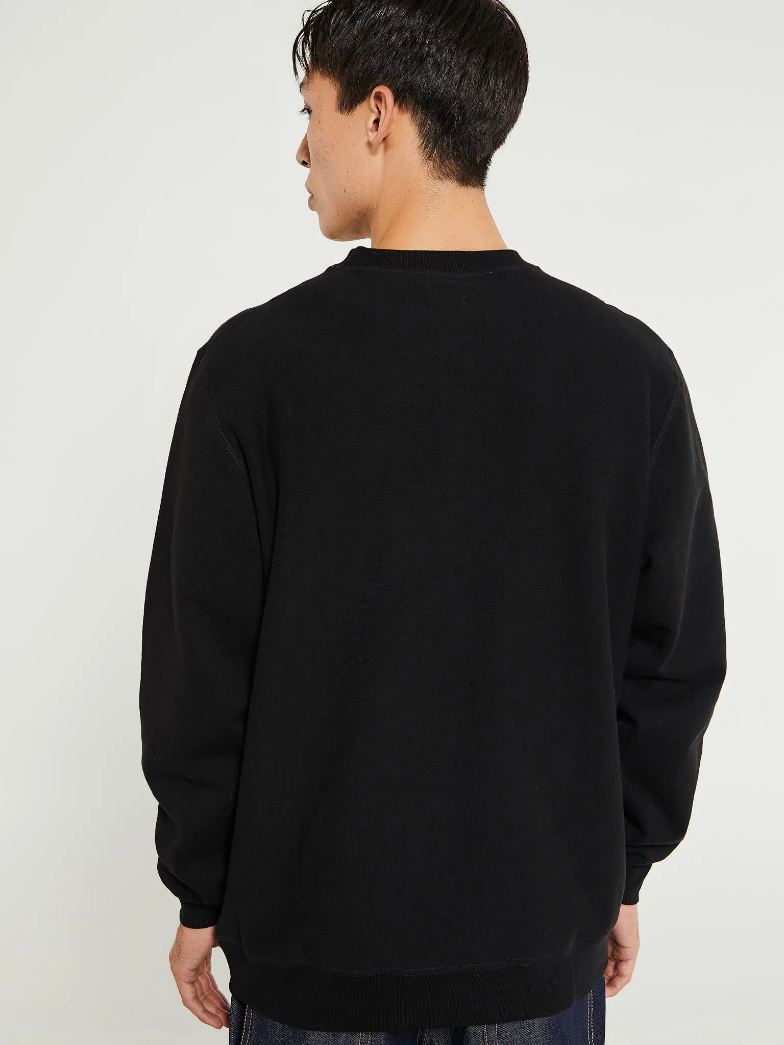 Classic Crewneck Sweatshirt in Black