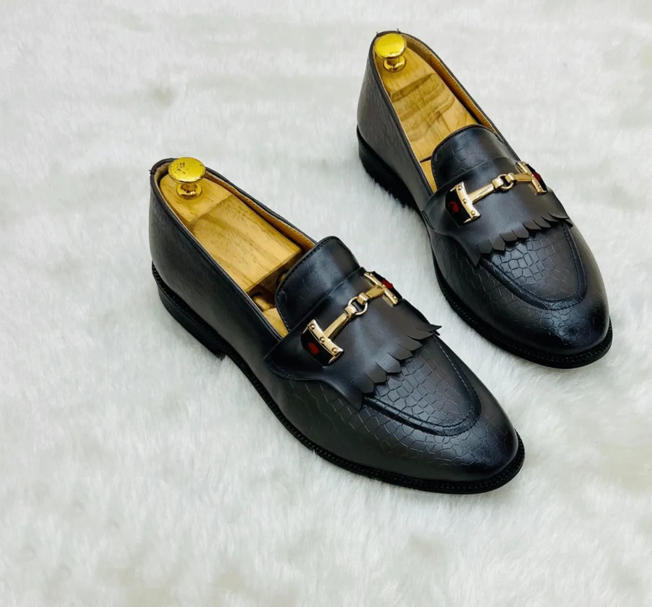 Classic Design Moccasins Shoes For Men-JonasParamount