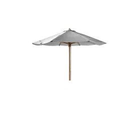 Classic parasol w/pulley system low, dia. 2,4 m, for Peacock daybed