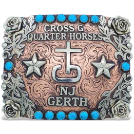 Copperhead Road Custom Buckle