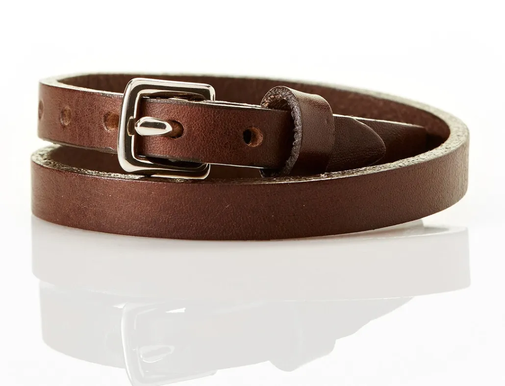 David August "Band Of Brothers"  Bracelet In Dark Brown