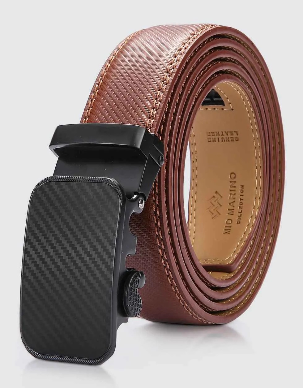 Diagonal Weave Ratchet Belt