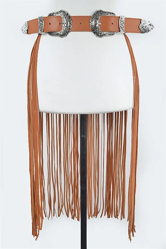 Double Buckle Curtain Fringe Belt