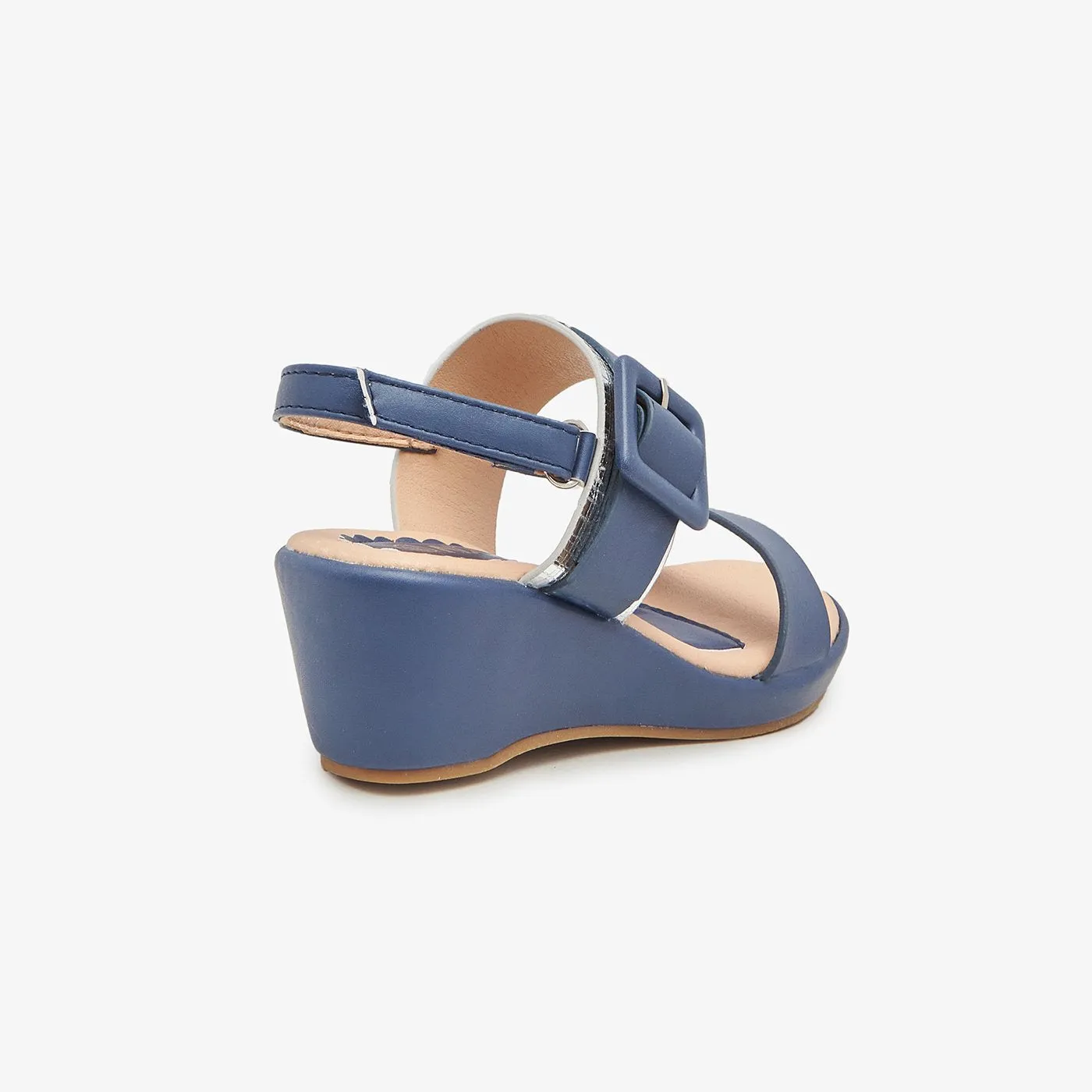 Double Strap Buckled Sandals