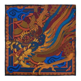 Dragon Square, Oriental Viribus – Silk Pocket Square