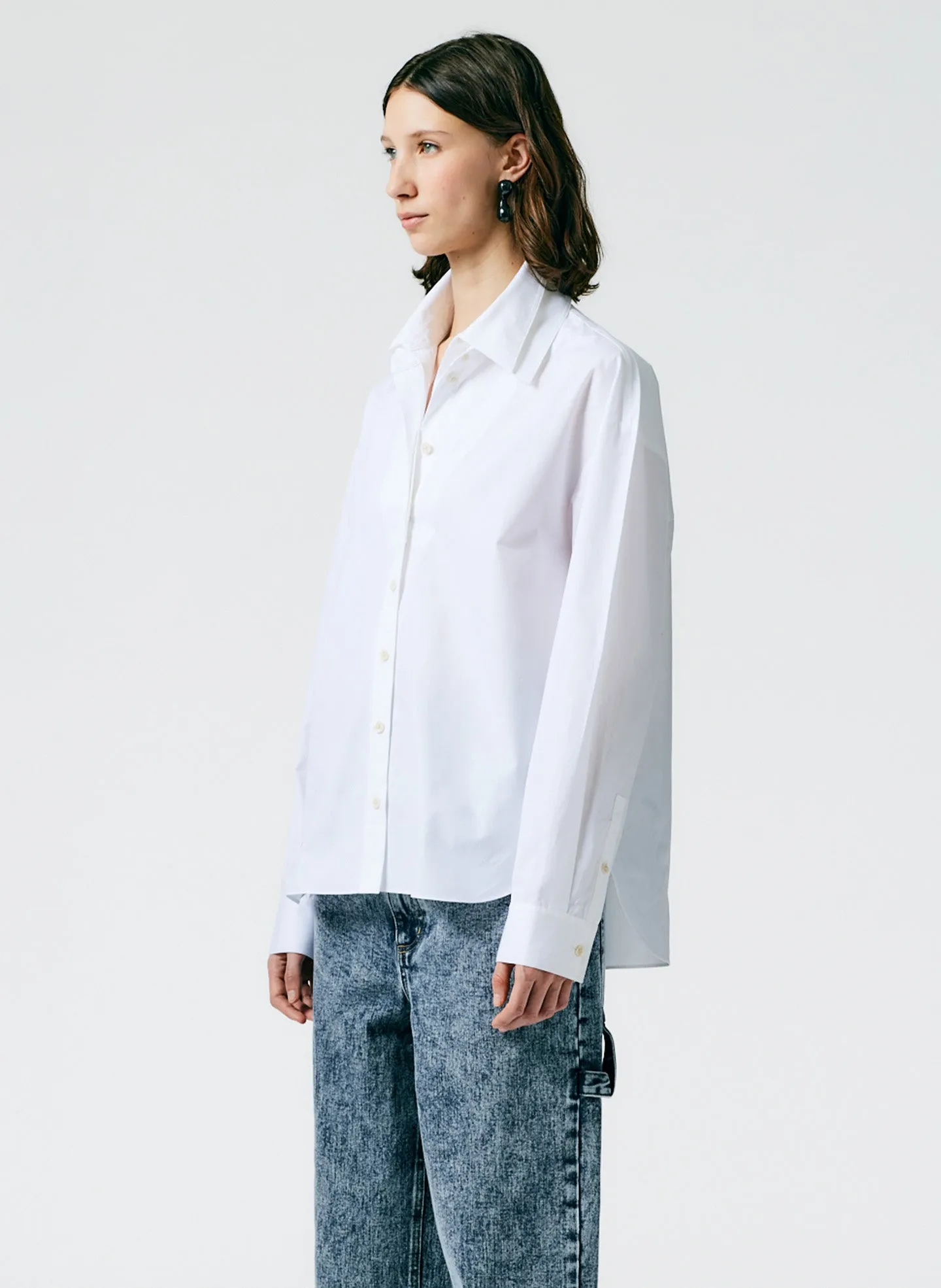 Eco Shirting Double Collar Shirt