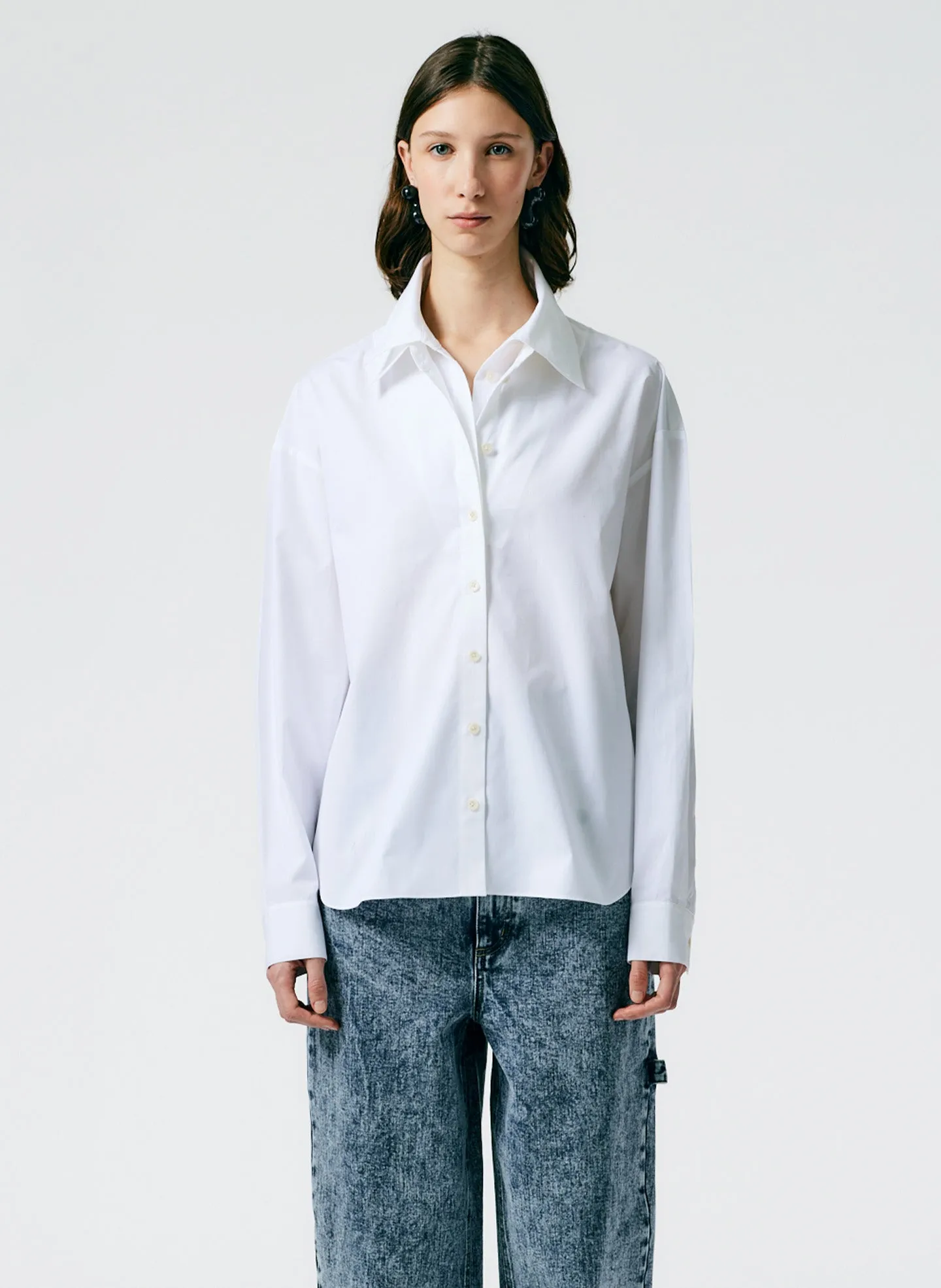 Eco Shirting Double Collar Shirt