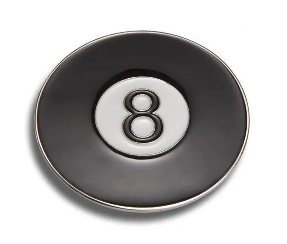 EIGHT BALL BELT BUCKLE