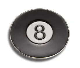 EIGHT BALL BELT BUCKLE