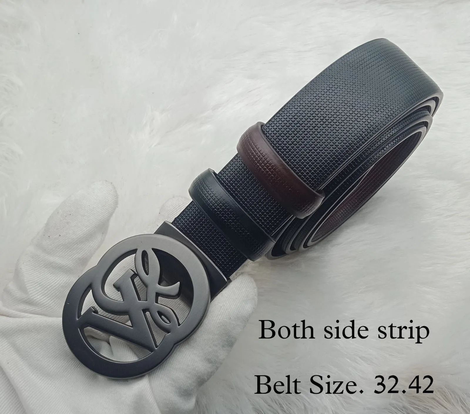 Fashionable Vintage Designer Hight Quality Reversible Belt For Men-JonasParamount