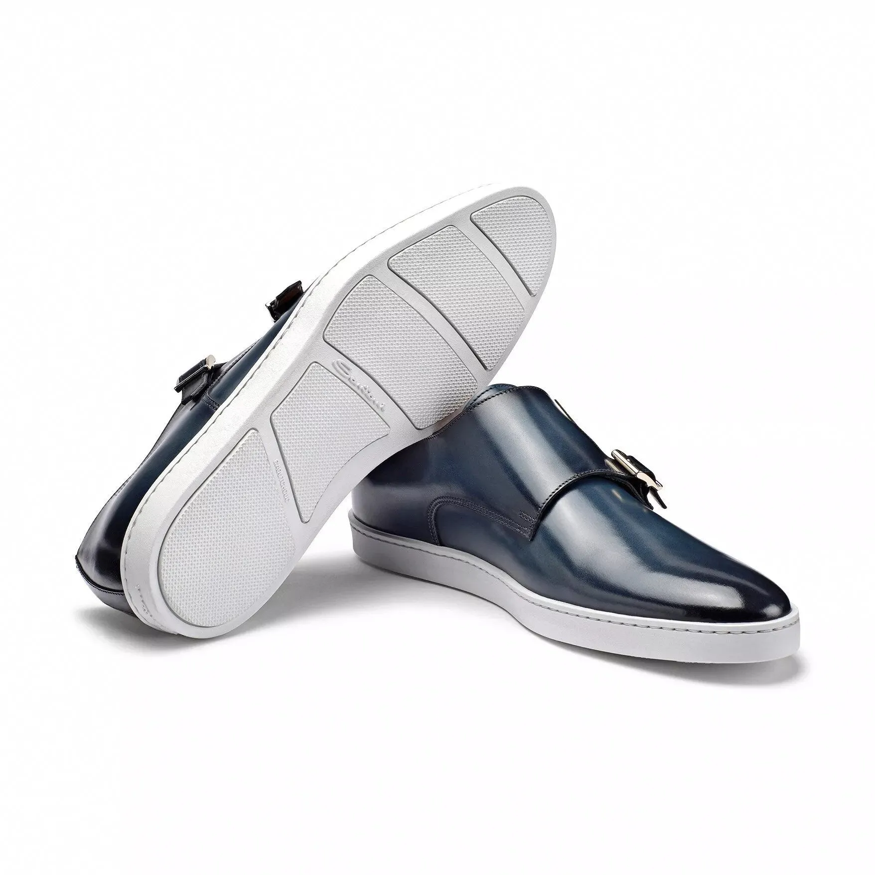 Fremont Monk Strap Leather Sneaker