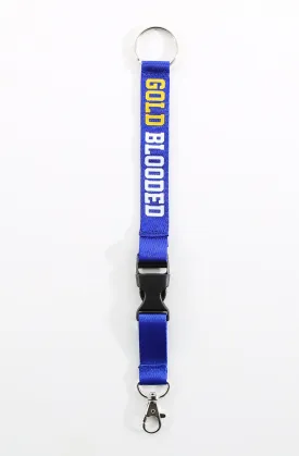 Gold Blooded (Royal Keychain Lanyard)