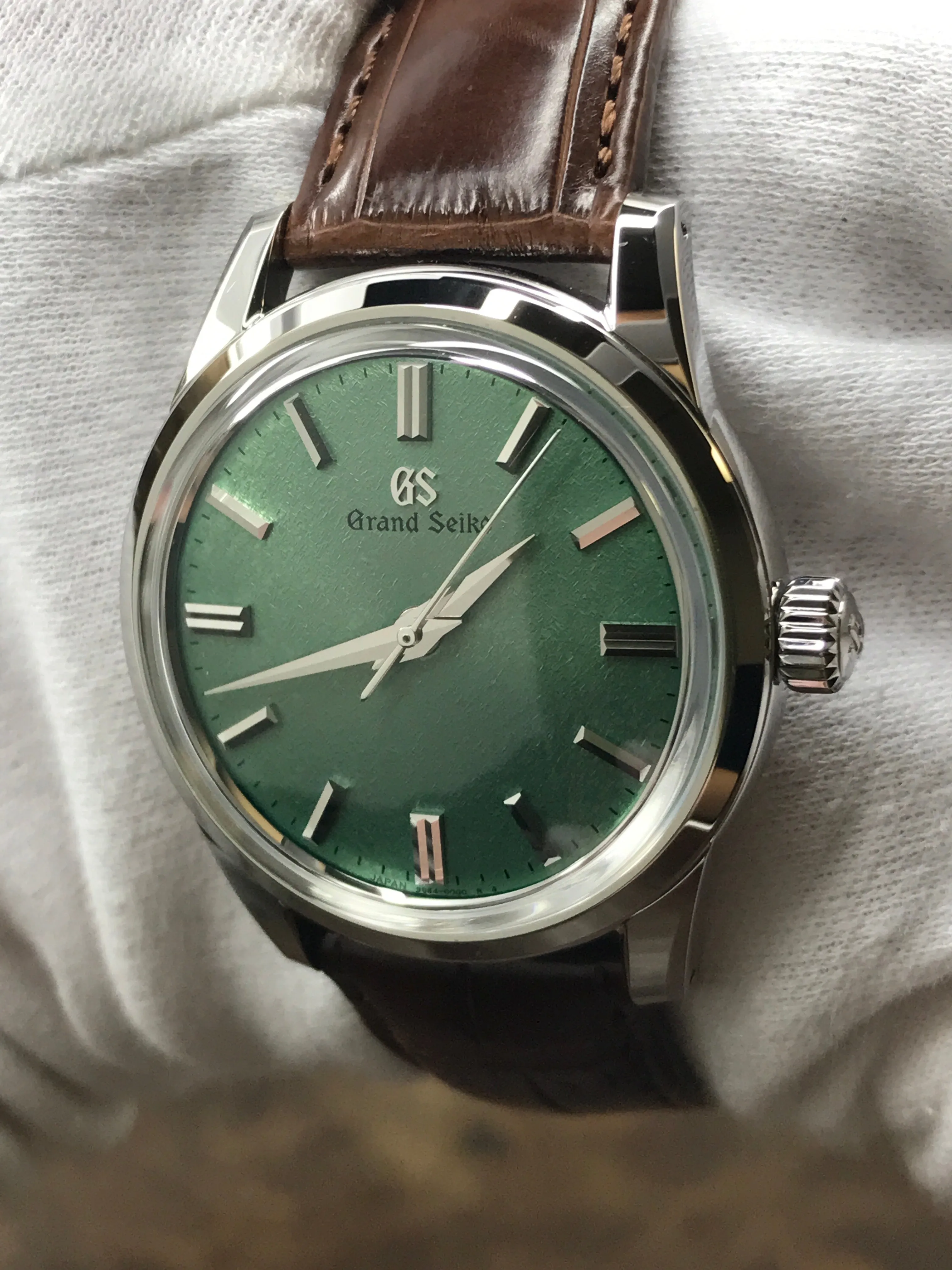 Grand Seiko Elegance Collection L.E 140pcs SBGW277 Green Dial Manual Wind Men's Watch