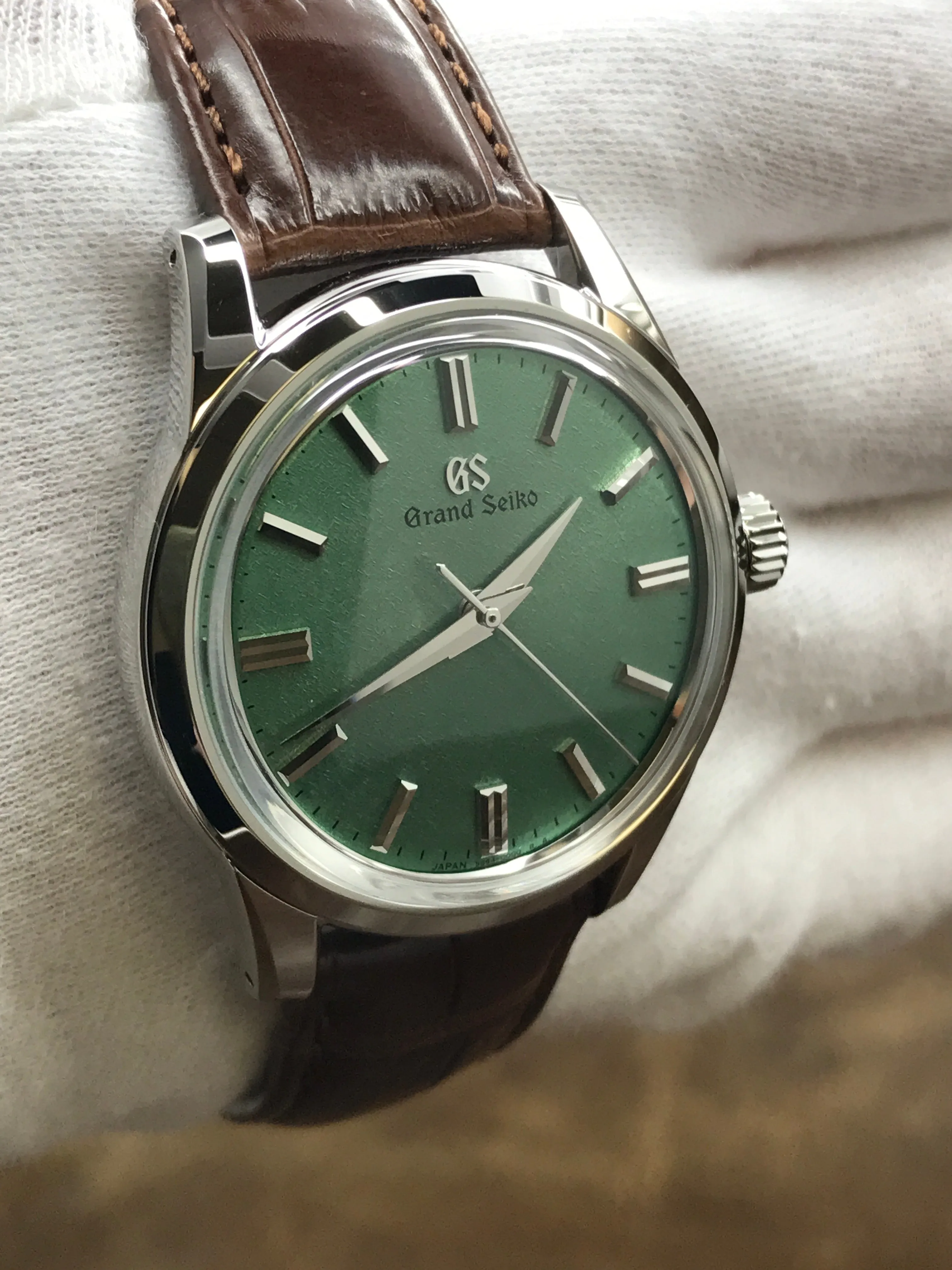 Grand Seiko Elegance Collection L.E 140pcs SBGW277 Green Dial Manual Wind Men's Watch