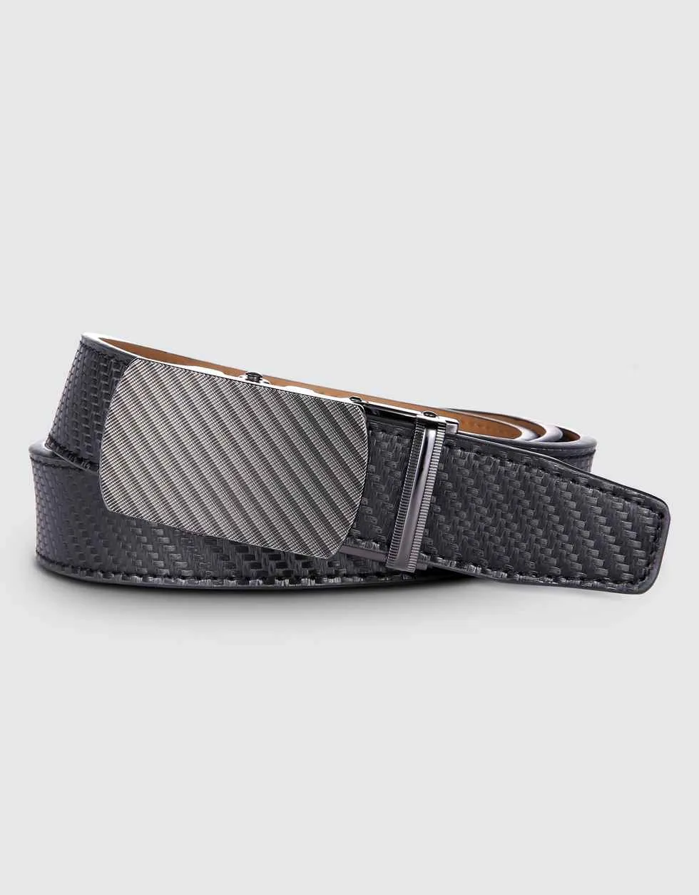 Interlaced Crafted Leather Ratchet Belt